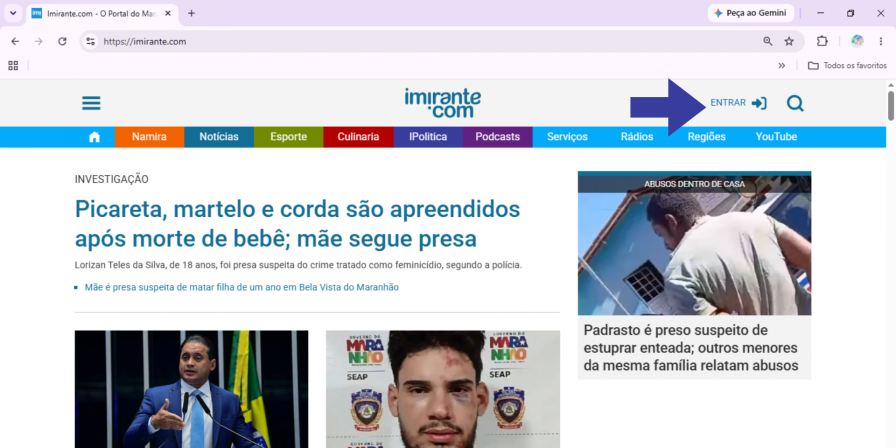 Newsletter do Imirante: as principais notícias no seu e-mail