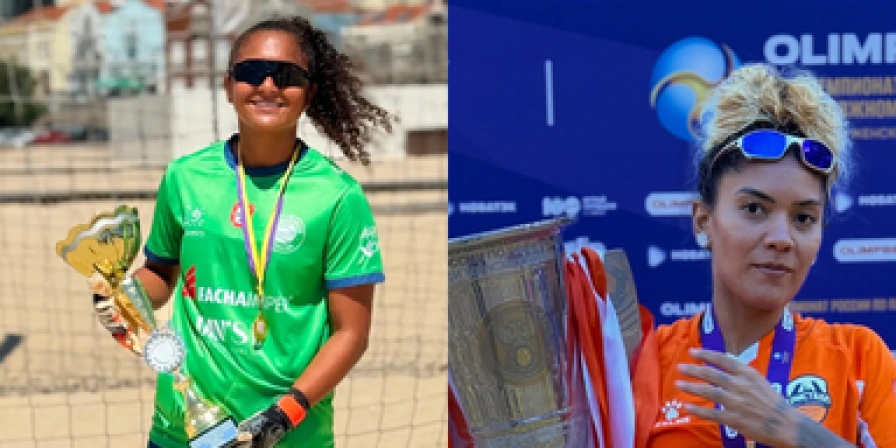 Duas maranhenses são convocadas para defender o Brasil na Copa das Nações de Beach Soccer