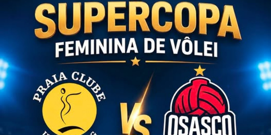 Saiba como adquirir ingresso para o jogaço de Supercopa Feminina de Vôlei