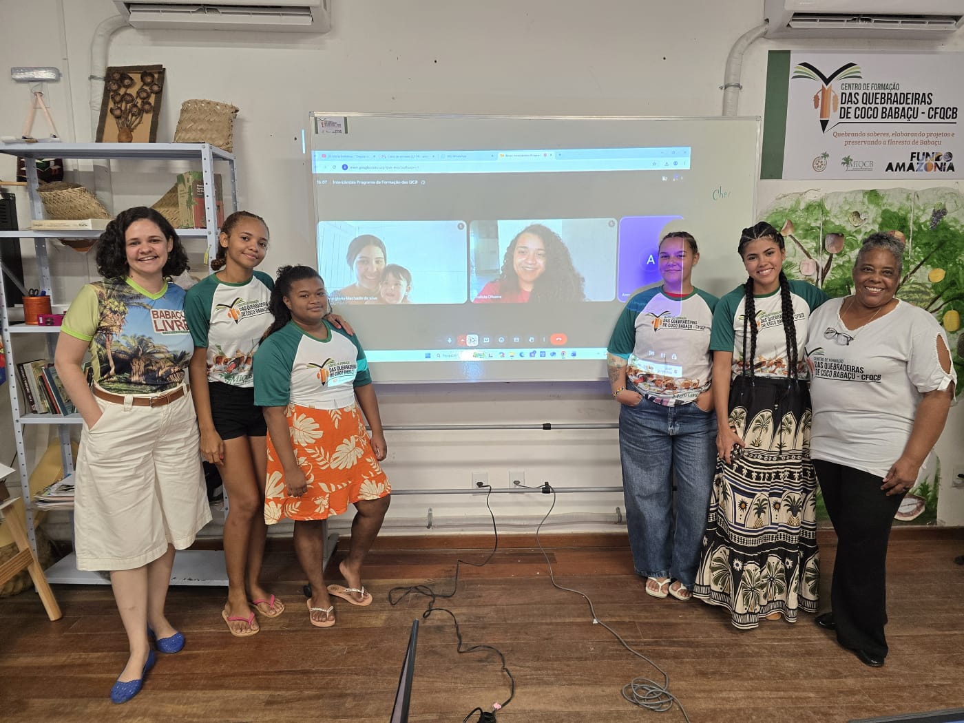 MIQCB realiza intercâmbio de formação com jovens “Pindovas” em São Luís