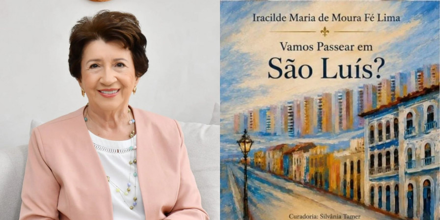 Iracilde Lima lança “Vamos Passear em São Luís?” e percorre a formação da cidade