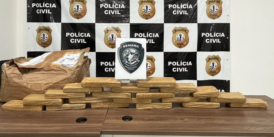 Polícia apreende 20 kg de maconha na Cidade Operária